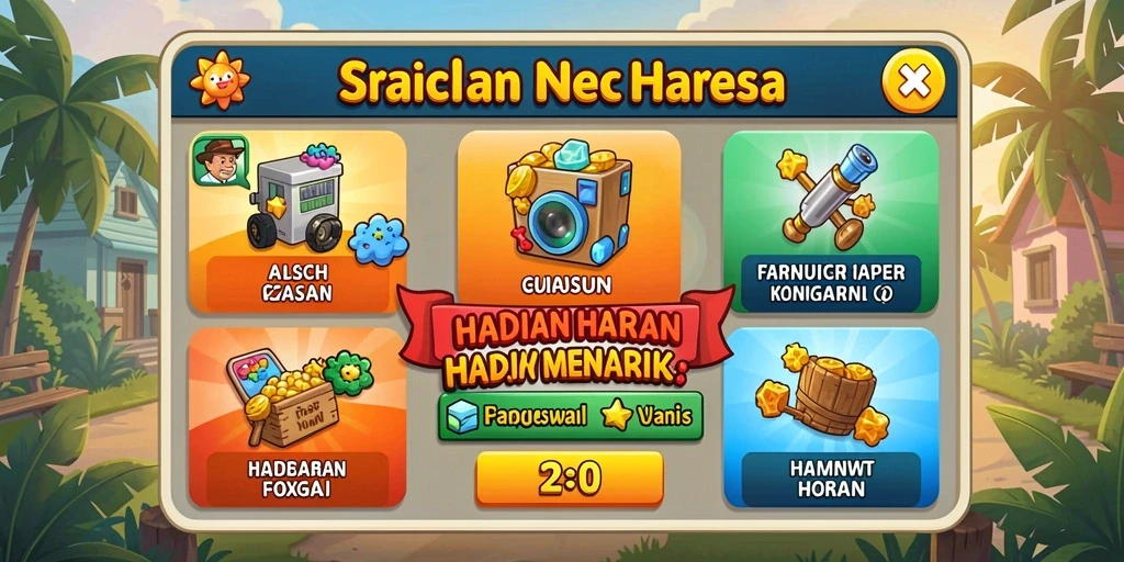 Tampilan antarmuka aplikasi yang menarik.