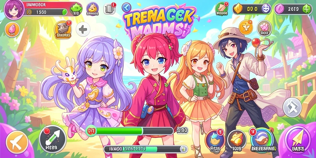 Tampilan menarik dari menu utama CEMARA77.