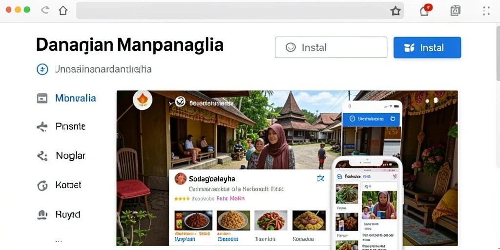 Tampilan antarmuka yang intuitif dan menarik.