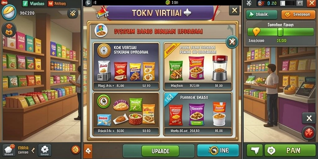 Screenshot 1: Tampilan level pertama yang cerah dan menarik.