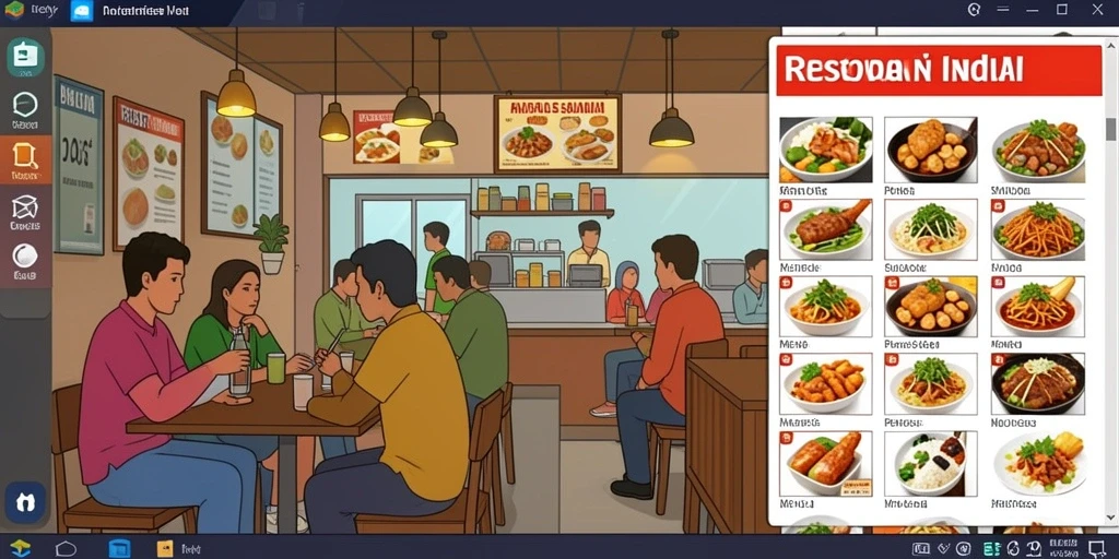 Tampilan permainan yang menarik dan modern.