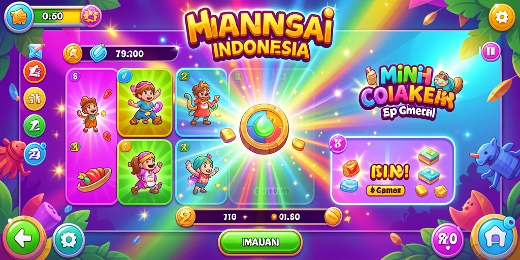 Tampilan menu utama JKTJKT yang menarik.